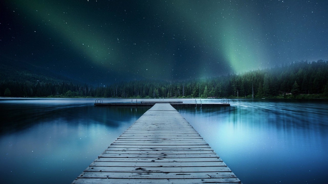 Northern lights desktop wallpaper