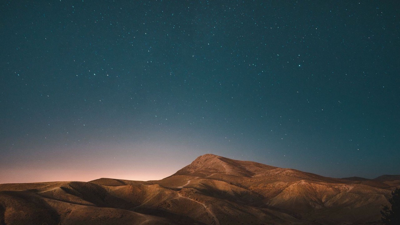 Starry night desktop wallpaper